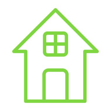 Ev simgesi vektör illüstrasyonu