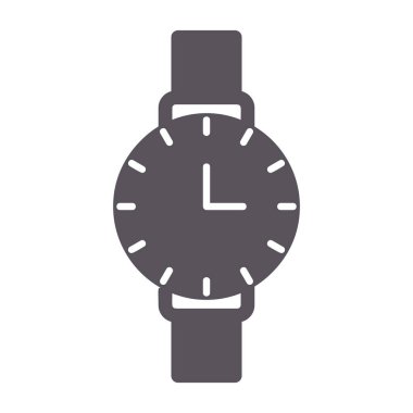 zaman izleme izole simge tasarımı, vektör illüstrasyonu