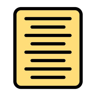 Kitap. Web simgesi basit illüstrasyon