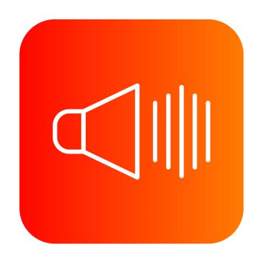 hoparlör vektör illüstrasyonu