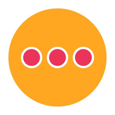 Menü web simgesi, vektör çizim