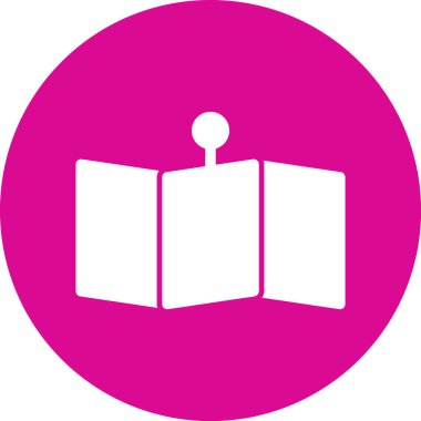 Kitaplar. Web simgesi basit illüstrasyon