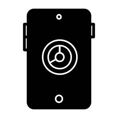 telefon simgesi, basit vektör illüstrasyon tasarımı