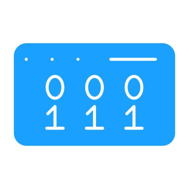 Modern b 'nin vektör illüstrasyonu eksik simgesi