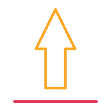 Ok aşağı. Web simgesi