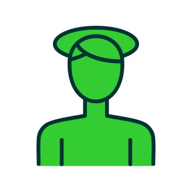 asker simgesi vektörü beyaz arkaplanda izole edildi, asker şeffaf işareti