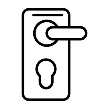 Web ve mobil uygulaması tasarımı, anahtar logo kavramı için beyaz arka plan üzerinde izole anahtar simge vektör