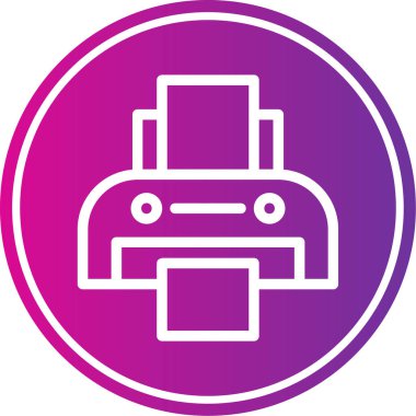 - Araba. Web simgesi basit illüstrasyon