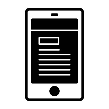 Kolayca değiştirebilen veya düzenleyebilen telefon vektör simgesi