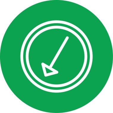 Modern simgenin vektör illüstrasyonu