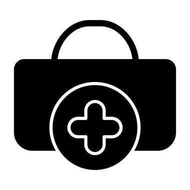 tıbbi malzeme simgesi, basit tasarım