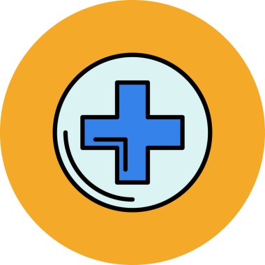 tıbbi simge vektör illüstrasyonu