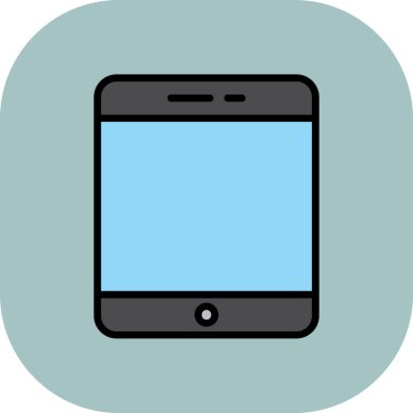 akıllı telefon simgesi vektör illüstrasyonu