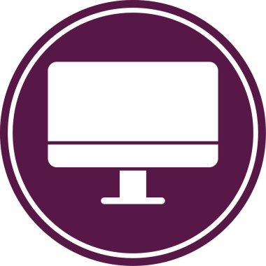 ok simgesi ile bilgisayar monitörü