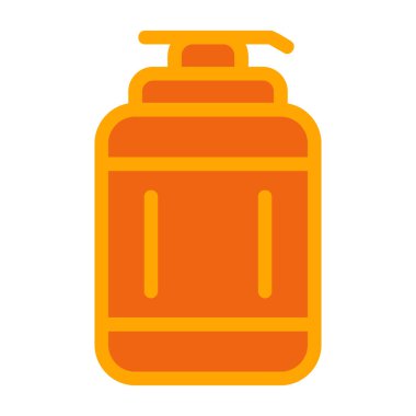 Benzin deposu ikonu. Beyaz arkaplanda izole edilmiş web tasarımı için gaz tankı vektör simgesinin basit çizimi