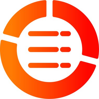 Kırmızı bir simgenin vektör illüstrasyonu