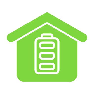 pil simgesi, vektör illüstrasyonu