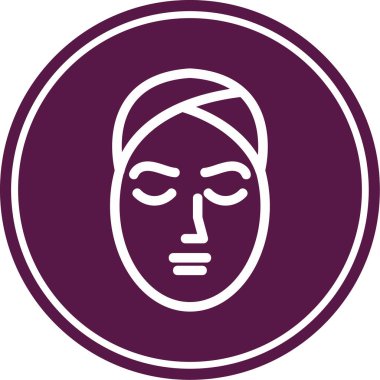 Bir kadının vektör illüstrasyonu