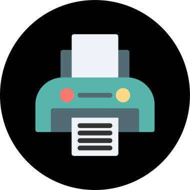 Araba simgesinin vektör illüstrasyonu