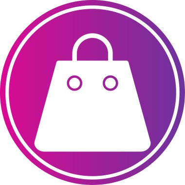 Alışveriş çantası. Basit tasarım