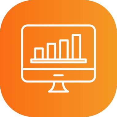 büyüme web simgesi, vektör illüstrasyonu