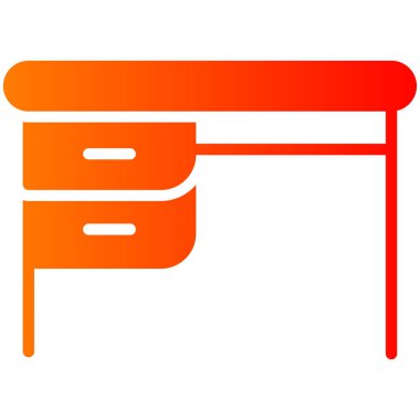 Bar ikonu. Vektör illüstrasyon biçimi yuvarlak açılı düz ikonik sembollerdir, turuncu renk, beyaz arkaplan.