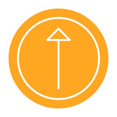 ok simgesinin vektör illüstrasyonu