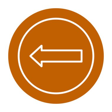 ok simgesi vektör illüstrasyonu