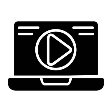 bilgisayar izleyici vektör illüstrasyonu