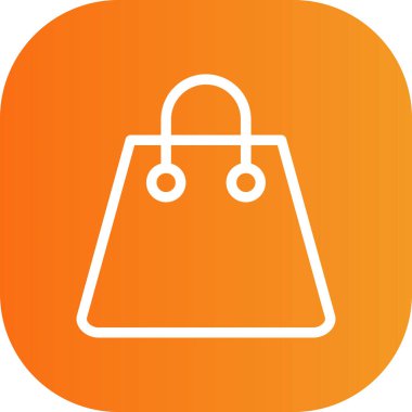 vektör alışveriş çantası ico, vektör illüstrasyonu