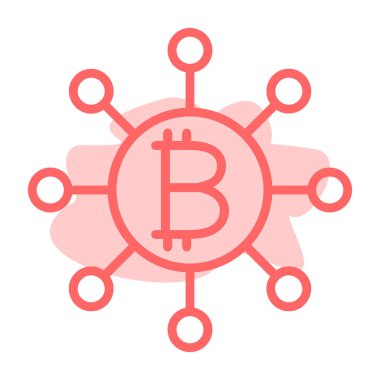 vektör ağ simgesi çizimi