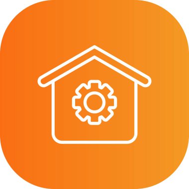 Vektör Ev simgesi illüstrasyonu