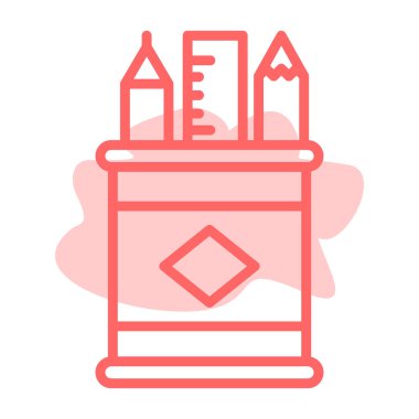 Modern b 'nin vektör illüstrasyonu eksik simgesi