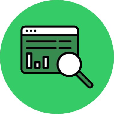 arama web renk tasarımı simgesi