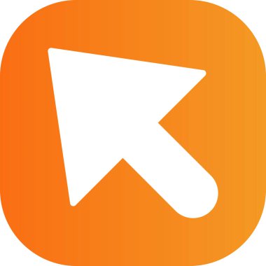 ok yönü konumu simgesi - taslak biçimi