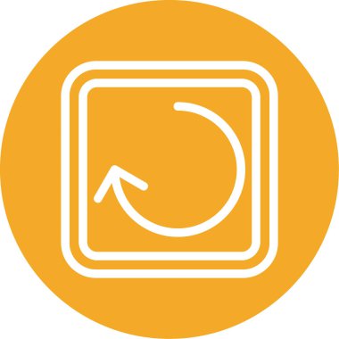 ok simgesinin vektör illüstrasyonu