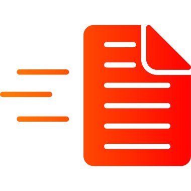 belge dosya vektör çizgisi simgesi