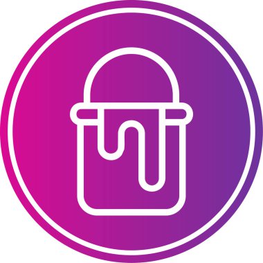 Bir yiyecek torbasının vektör illüstrasyonu