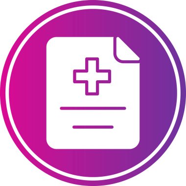 tıbbi kitap vektör illüstrasyonu