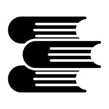 kitap simgesi, vektör illüstrasyonu