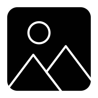 Bir insan simgesinin vektör illüstrasyonu