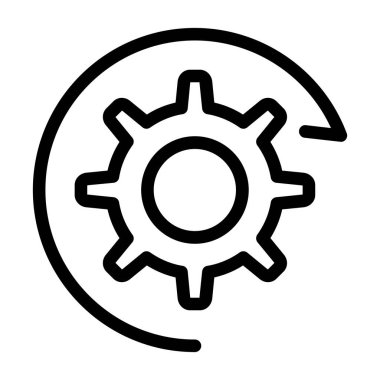 Simge vektör illüstrasyonu ayarlanıyor