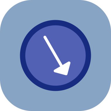 Ok. Web simgesi basit illüstrasyon