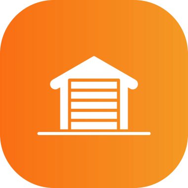 Güzel Ev Vektörü Kabartma Simgesi