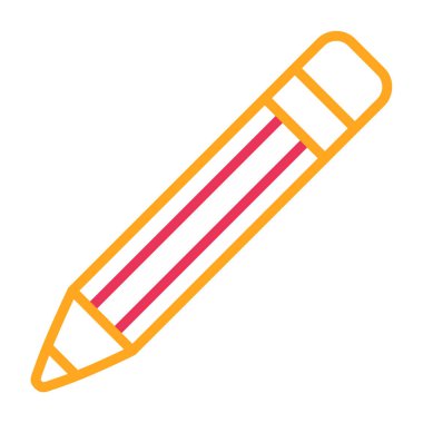 Kalem vektör simgesi. stil vuruş sembolüdür.