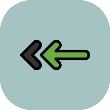 ok simgesi vektör illüstrasyonu