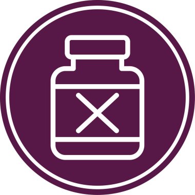 Pil eksikliği simgesi olmayan vektör illüstrasyonu