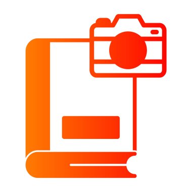 Kamera simgesi. düz dizayn