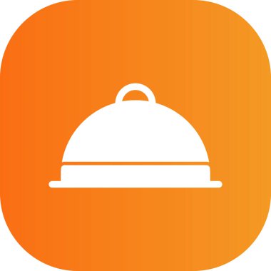 Eşsiz Tabak Vektör Satırı Simgesi