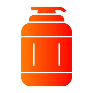 yağ şişesi simgesi, vektör tasarımı